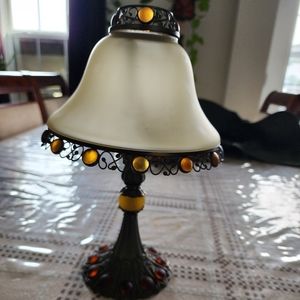 Beautiful tea candle holder lamp